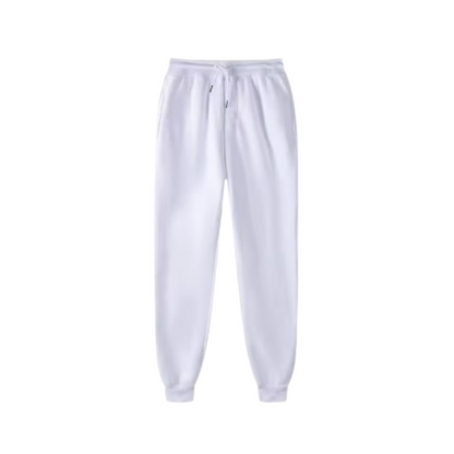 Alina Luxe Soft Joggers White for Women